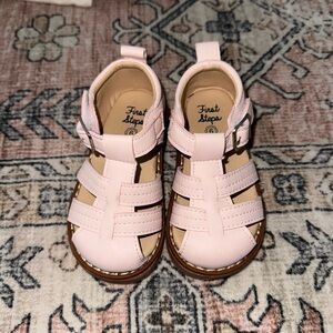 First Steps Pink Toddler Shoes (size 6) - like new